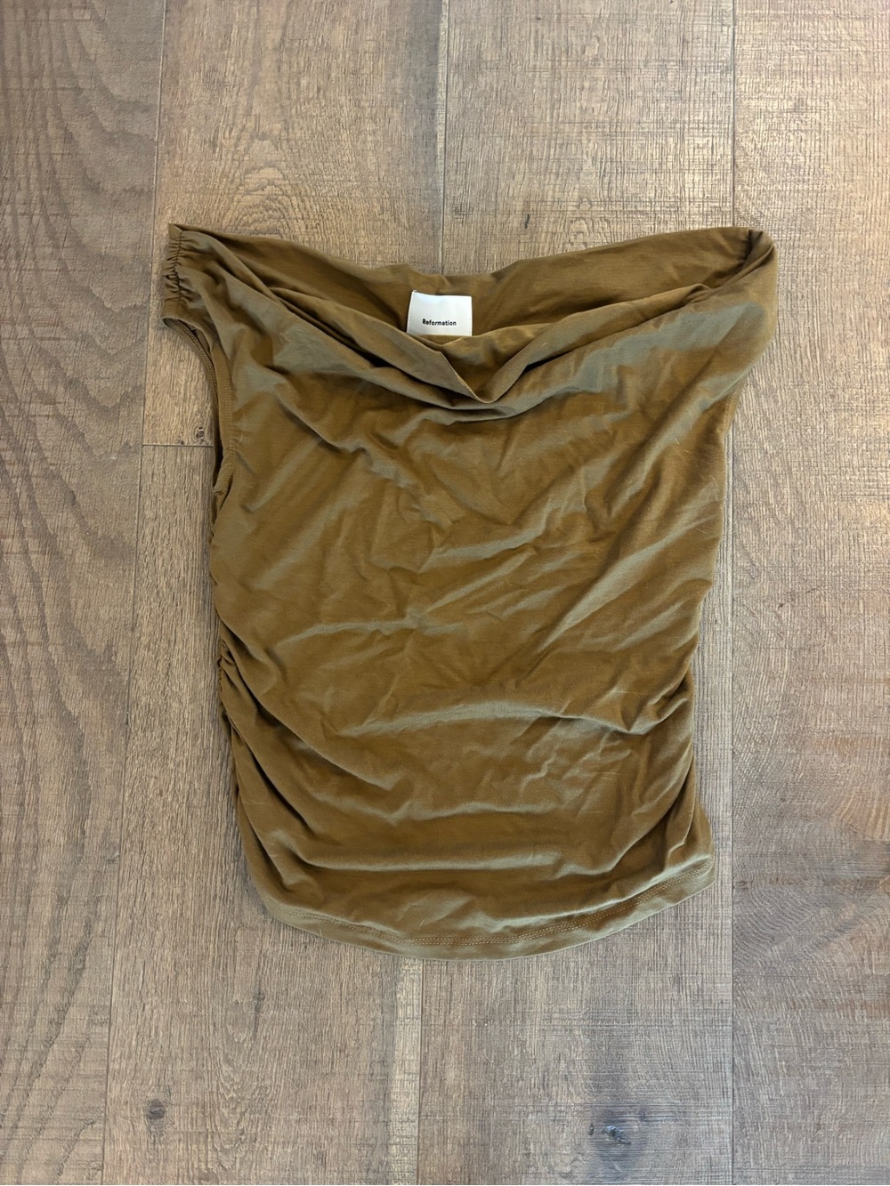 reformation new nwt drapes tank top blouse